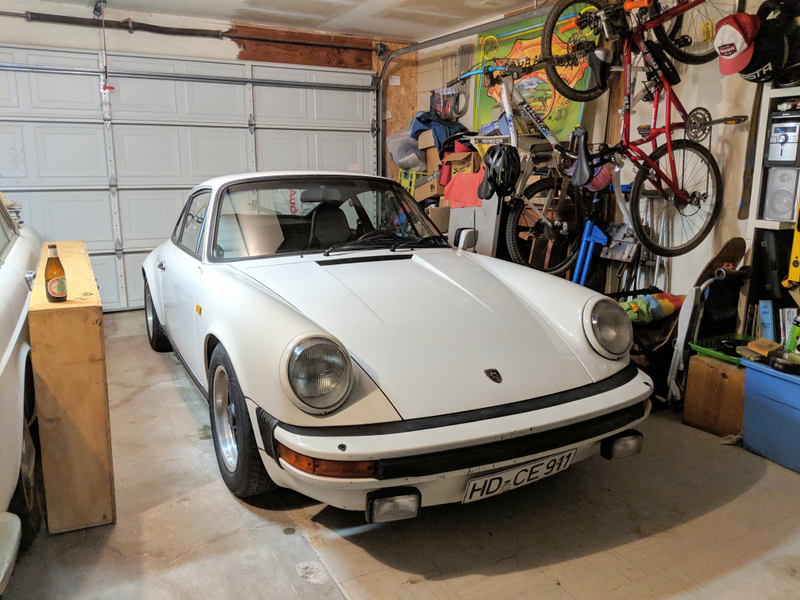First night in the garage. I just sat an had a beer with it.